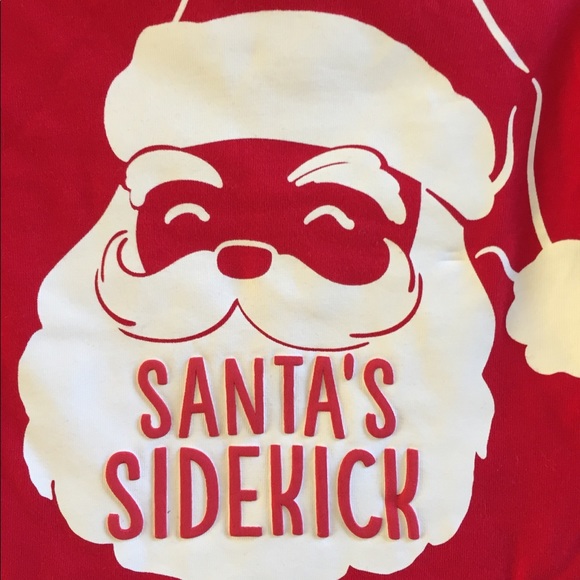 Santa’s Side Kick Long Sleeve Shirt NWT 🎄 - Picture 2 of 3